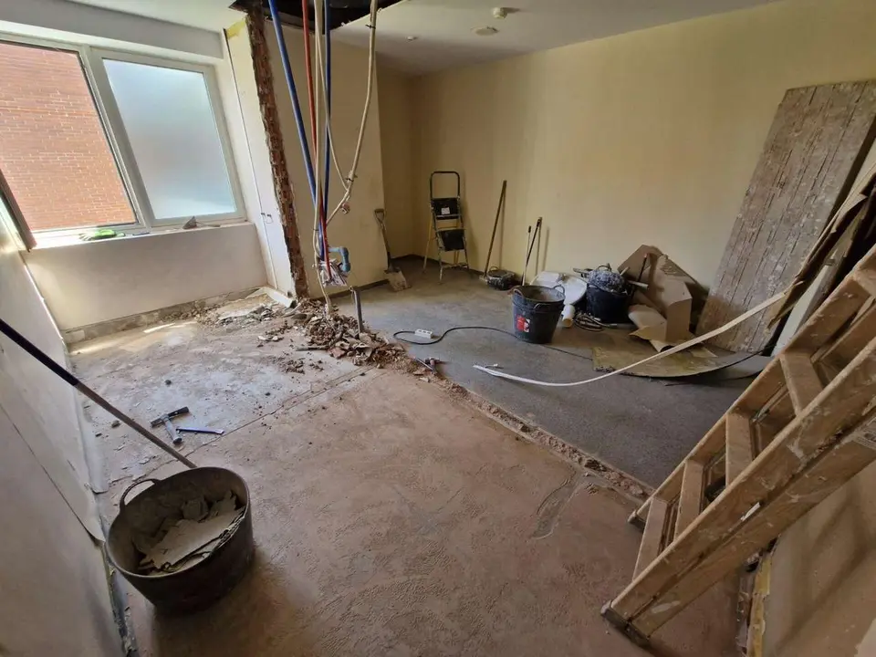 Obras para la nueva consulta de Oncolog&iacute;a del Hospital del Bierzo.