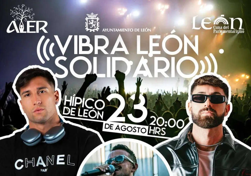 Parte del cartel del evento solidario.