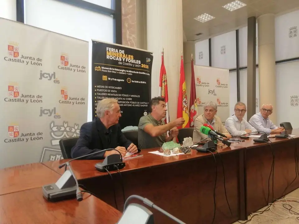 Presentaci&oacute;n de la feria de minerales de Sabero