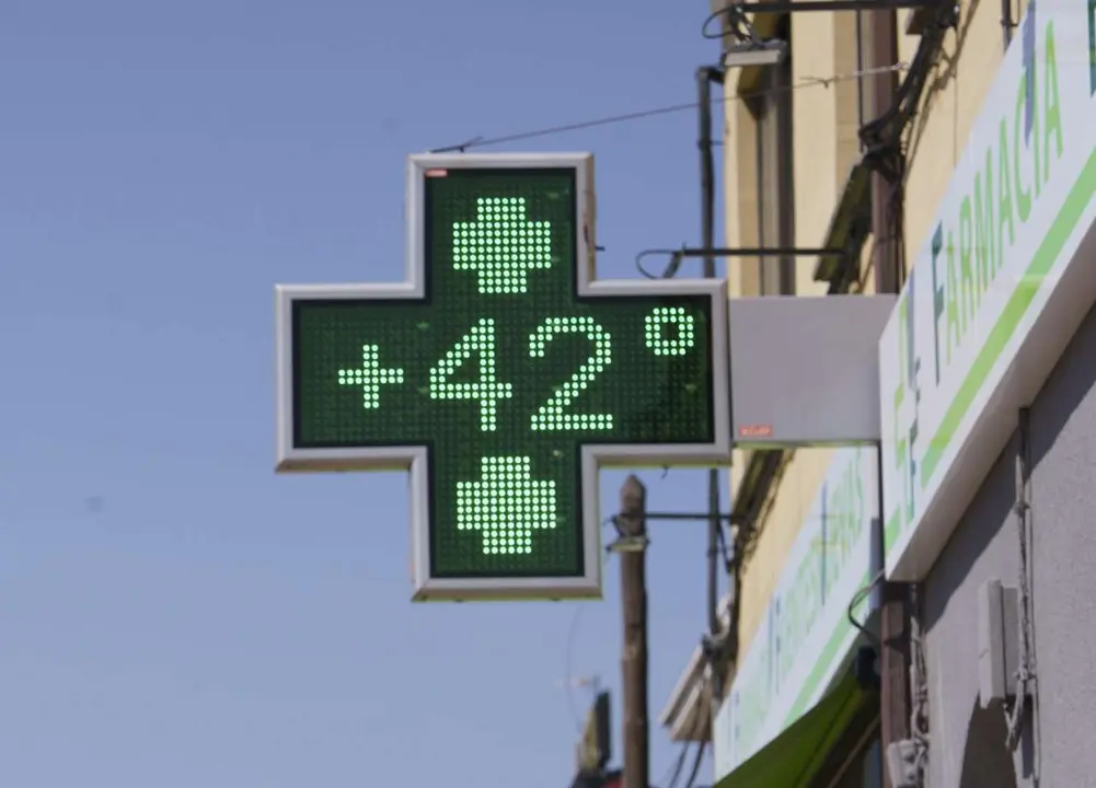Altas temperaturas registradas este verano en El Bierzo. | ICAL