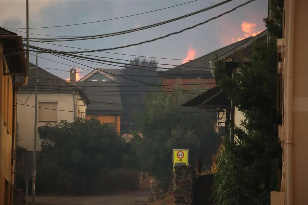 C&eacute;sar Hornija. ICAL. Incendios entre las comarcas del Bierzo y La Cabrera (Le&oacute;n)