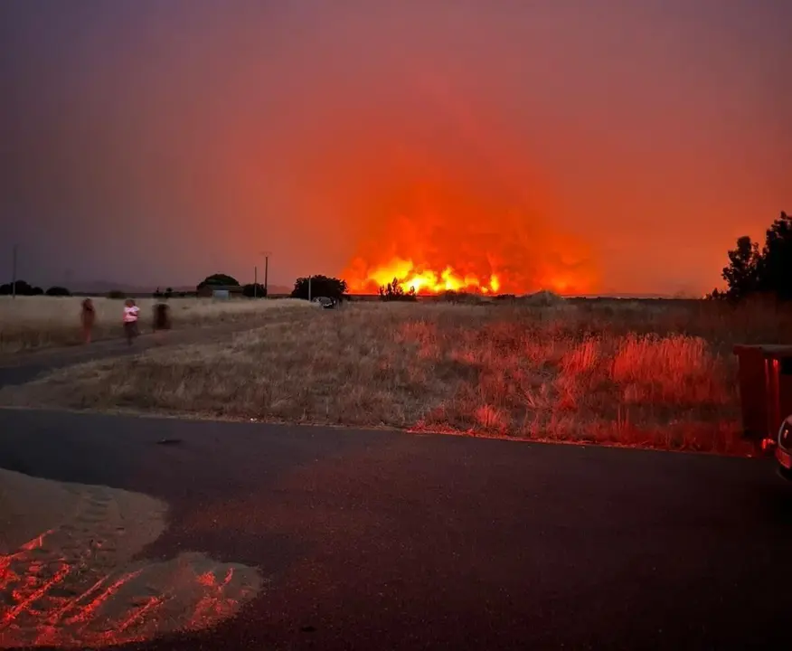 Incendio Castrocalb&oacute;n
