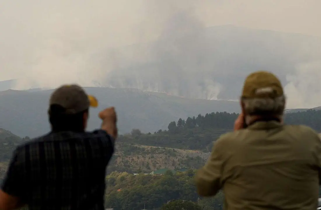 C&eacute;sar Hornija. ICAL. Incendio en Anllares del Sil (Le&oacute;n)