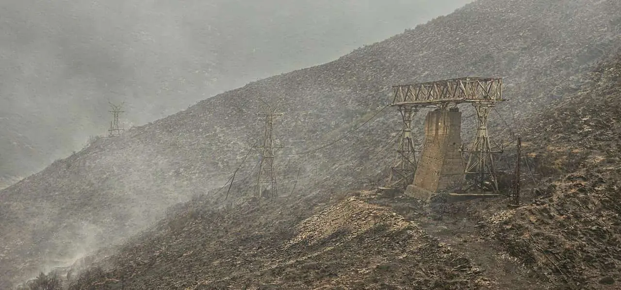 Incendio Anllares del Sil. Le&oacute;n24horas