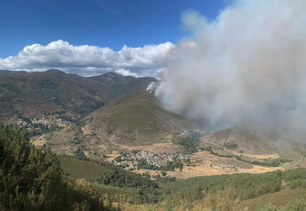 C&eacute;sar Hornija. ICAL. El Valle de Fornela afectado por el incendio de Anllares (Le&oacute;n)