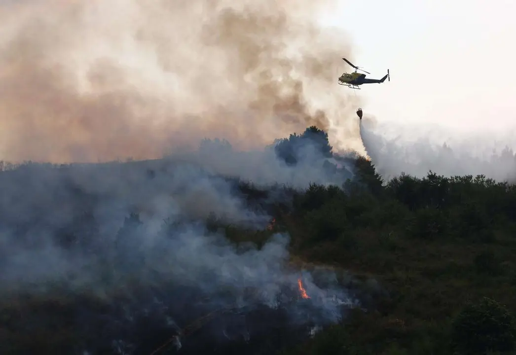 Incendio en Molinaseca Archivo