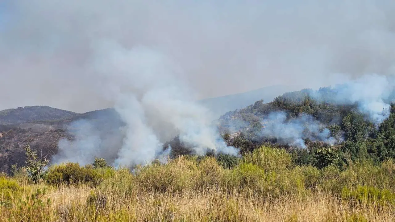 El incendio de Gara&ntilde;o. | Le&oacute;n24horas
