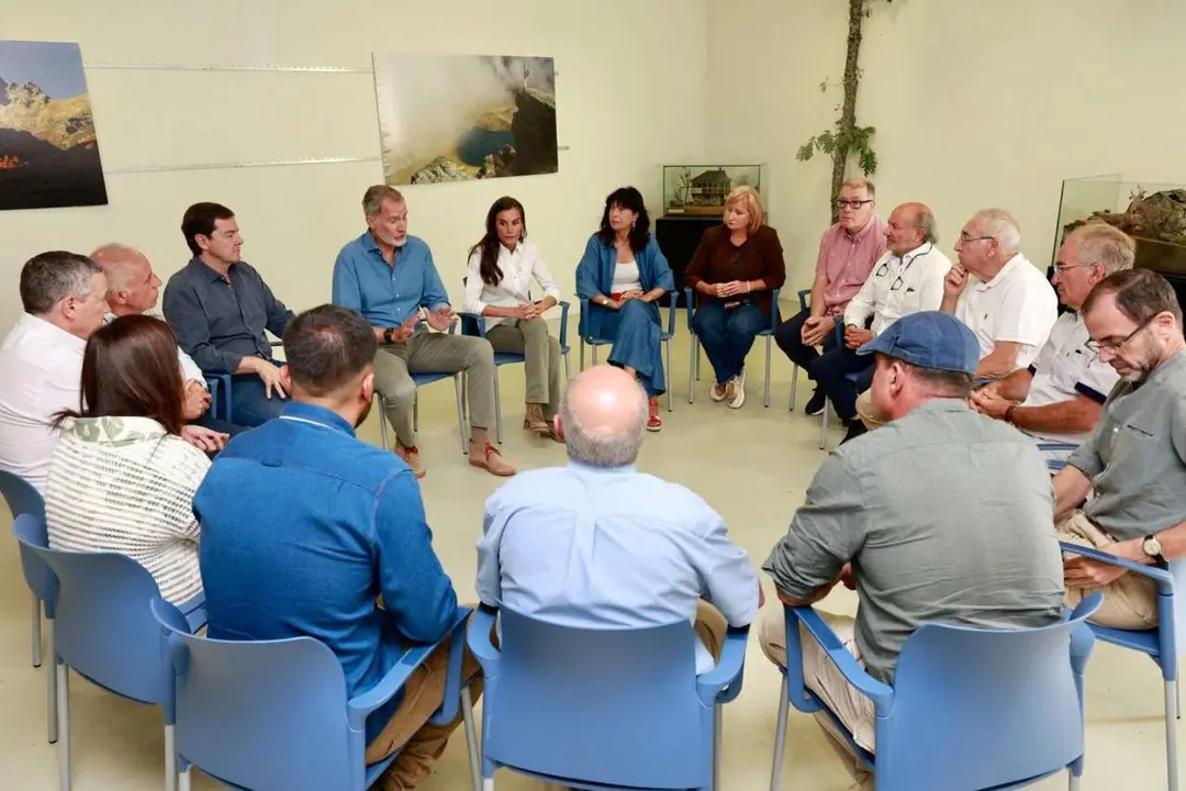 JL Leal. ICAL. Los reyes visitan las principales zonas afectadas por los incendios forestales en Castilla y Le&oacute;n
