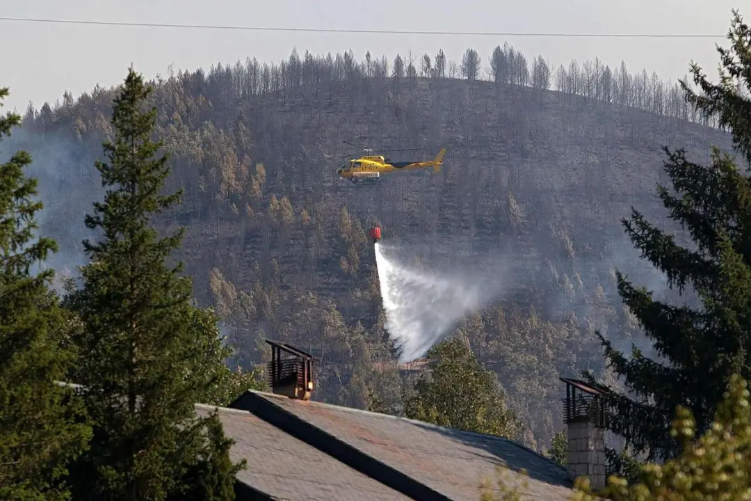 Peio Garc&iacute;a. ICAL. Incendio en Gara&ntilde;o (Le&oacute;n)