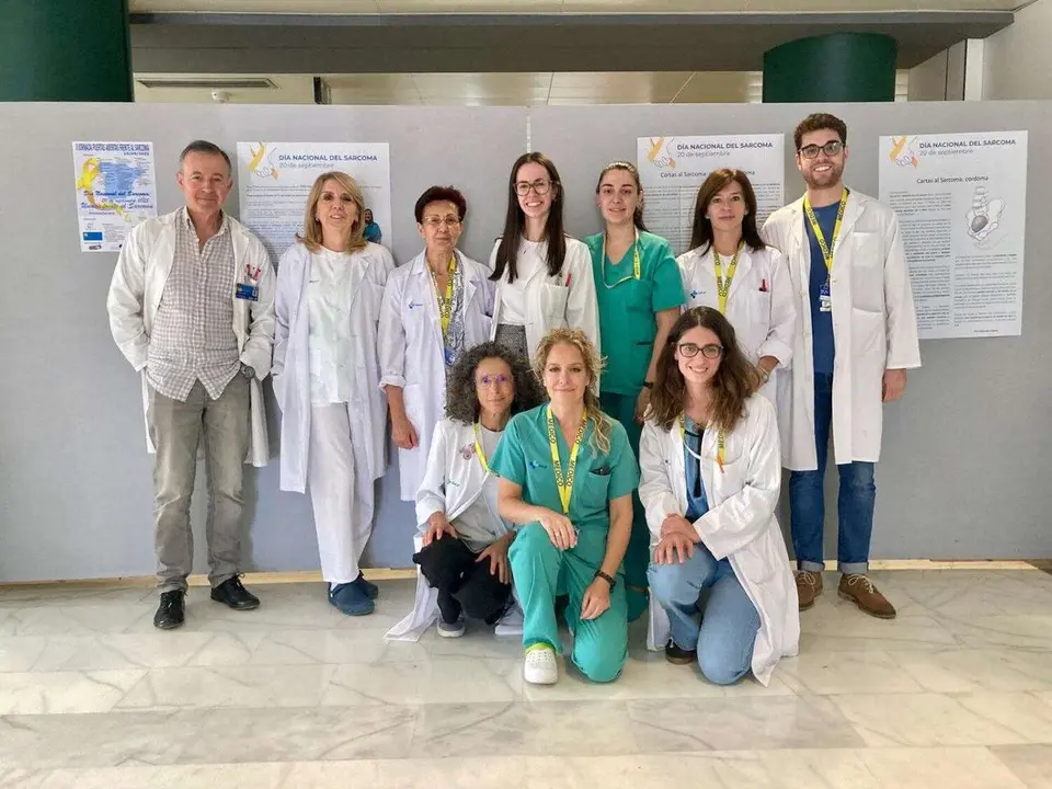 Grupo multidisciplinar de facultativos implicados en el diagn&oacute;stico y tratamiento del sarcoma en el Hospital de Le&oacute;n
