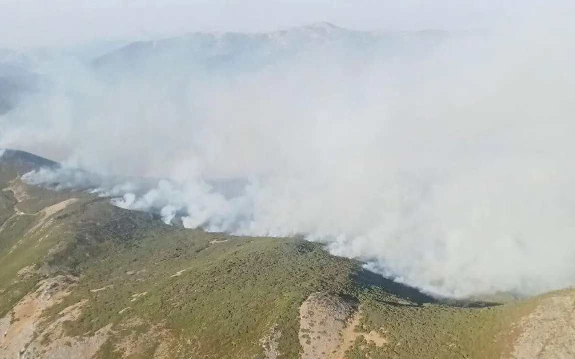 Incendio en Pendilla de Arb&aacute;s