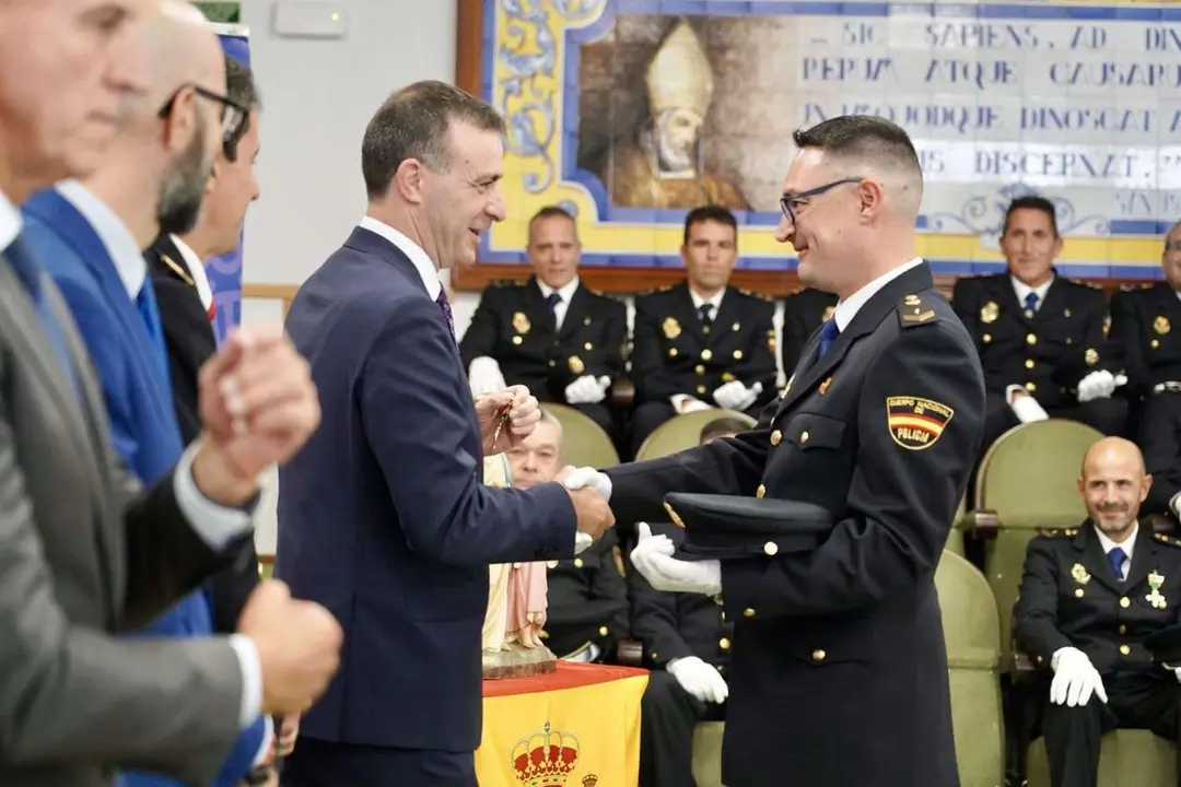 Festividad de los &Aacute;ngeles Custodios, patrones de la Polic&iacute;a Nacional. Campillo/ ICAL 