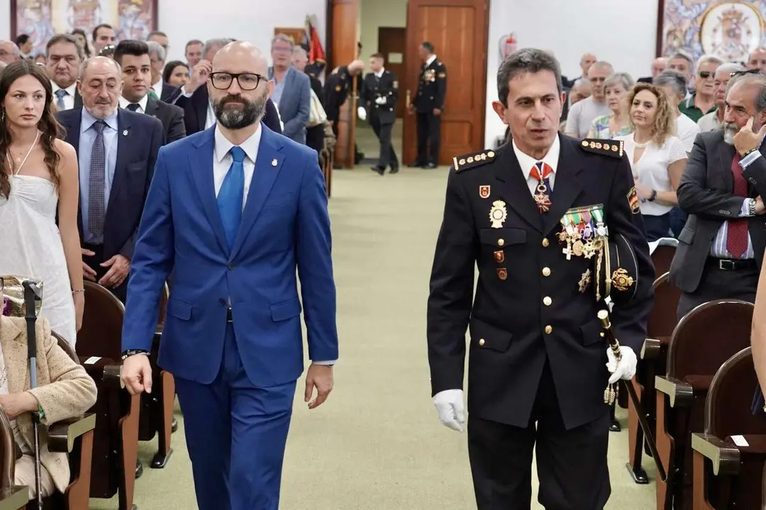 Festividad de los &Aacute;ngeles Custodios, patrones de la Polic&iacute;a Nacional. Campillo/ ICAL 