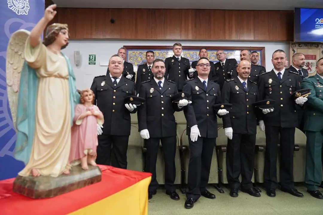 Festividad de los &Aacute;ngeles Custodios, patrones de la Polic&iacute;a Nacional. Campillo/ ICAL 