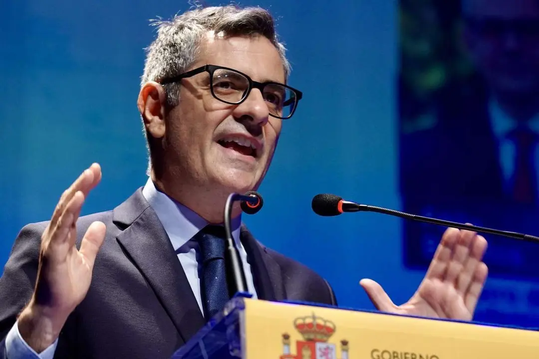 El ministro de Presidencia, Justicia y Relaciones con las Cortes, F&eacute;lix Bola&ntilde;os, preside el acto de clausura del DATA f&oacute;rum Justicia 2025: El a&ntilde;o de la Justicia. Ical