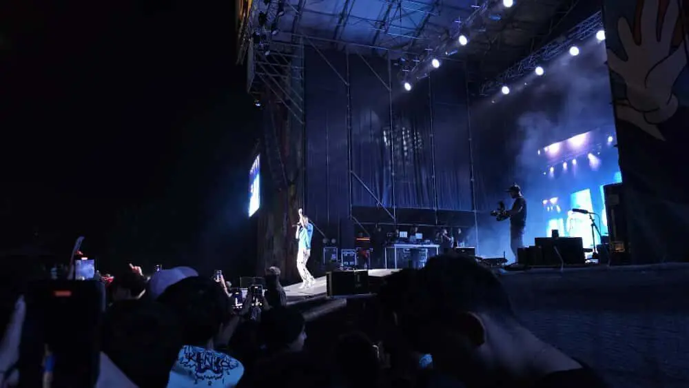 Abraham Mateo durante su actuaci&oacute;n en el Monoloco de Le&oacute;n | Le&oacute;n 24 Horas