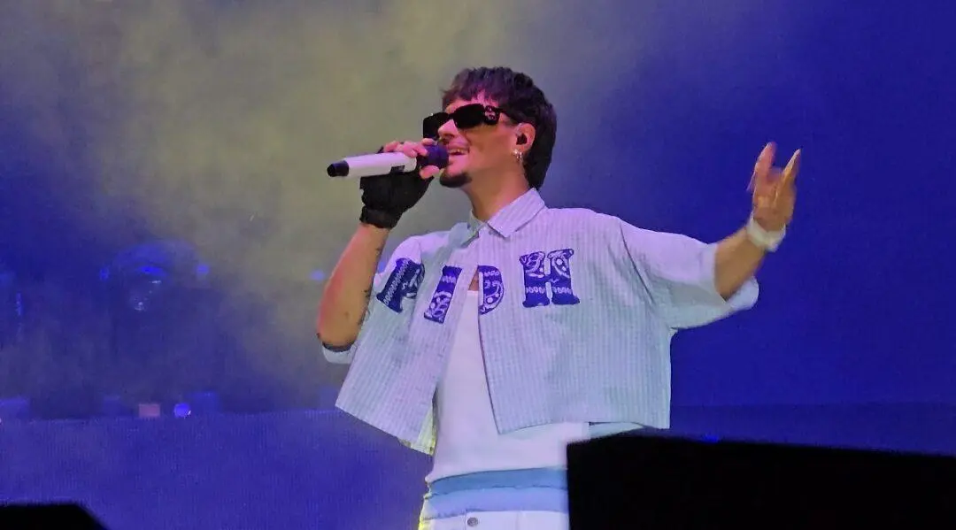 Abraham Mateo durante su actuaci&oacute;n en el Monoloco de Le&oacute;n | Le&oacute;n 24 Horas