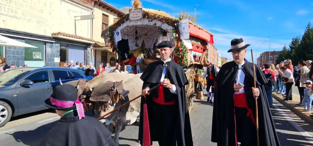 Pendones, carros y romeros participaron un a&ntilde;o m&aacute;s en la romer&iacute;a de San Froil&aacute;n | Le&oacute;n 24 Horas