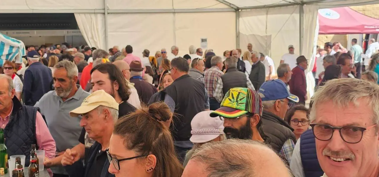 Participantes y visitantes durante la XXV Feria Tradicional de C&aacute;rmenes, que llen&oacute; el municipio de color, m&uacute;sica y tradici&oacute;n. | Le&oacute;n 24 Horas