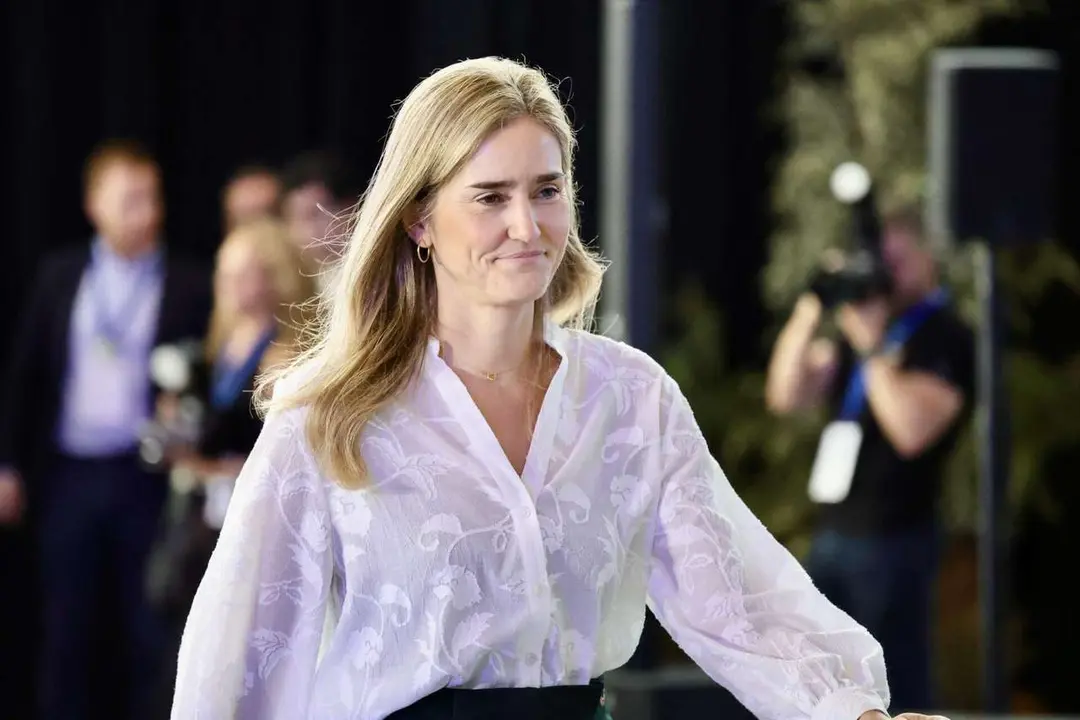 La vicepresidenta tercera del Gobierno y ministra para la Transici&oacute;n Ecol&oacute;gica y el Reto Demogr&aacute;fico, Sara Aagesen, participa en el acto por videoconferencia. | ICAL