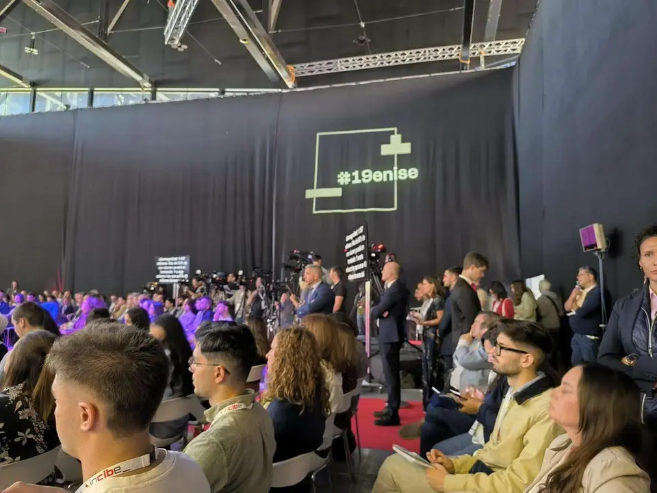 Clausura del #19ENISE en el Palacio de Congresos de Le&oacute;n. Le&oacute;n 24 Horas.