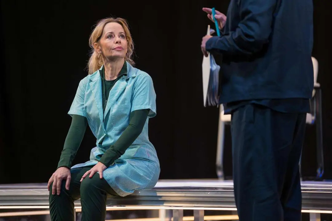 La actriz Mar&iacute;a Ad&aacute;nez es la protagonista de 'La gram&aacute;tica', que llega este jueves al Auditorio.