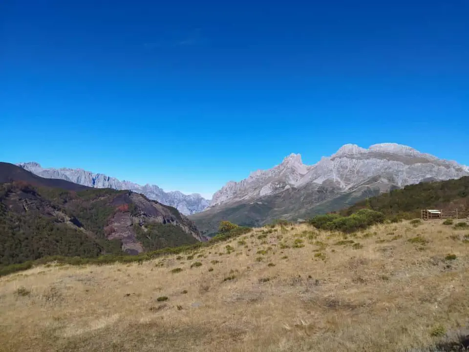 Foto del incendio en el Parque Natural de Picos de Europa. | ULE