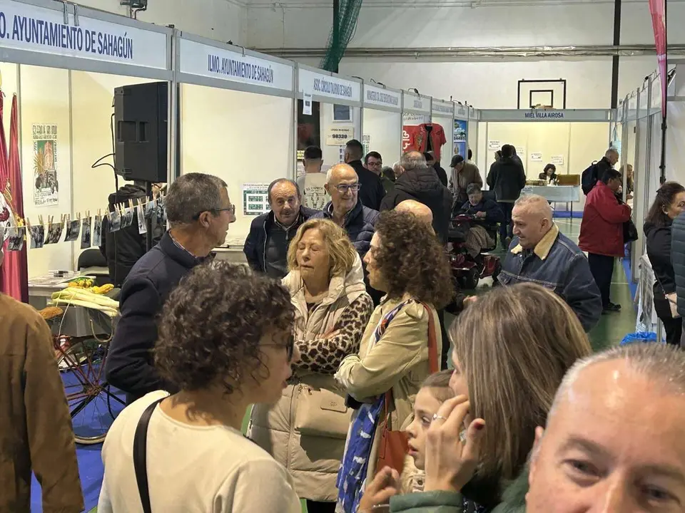 Ambiente en Sahag&uacute;n durante la 52&ordf; Feria de San Sim&oacute;n. Le&oacute;n 24 horas.
