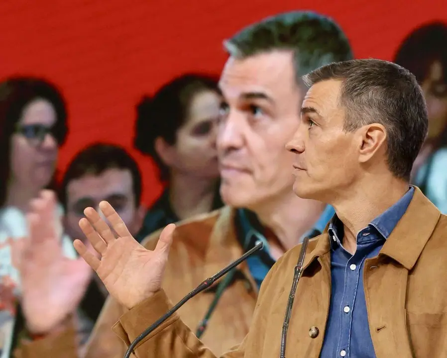 Pedro S&aacute;nchez, en una imagen de archivo en las jornadas del PSOE en Le&oacute;n. | ICAL