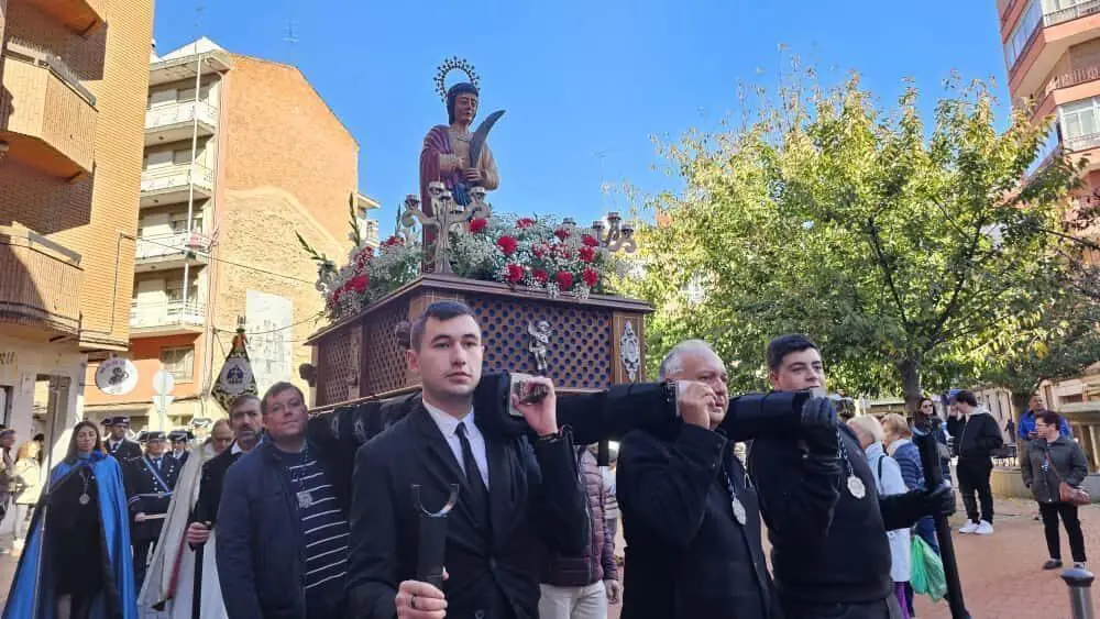 Procesi&oacute;n de San Claudio con la Cofrad&iacute;a del Santo Cristo de la Bienaventuranza. | Le&oacute;n 24 Horas