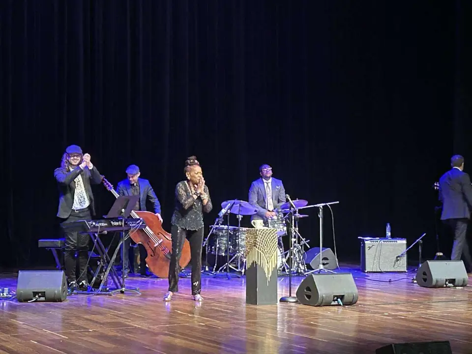 Catherine Russell en el Auditorio Ciudad de Le&oacute;n. Le&oacute;n 24 Horas.