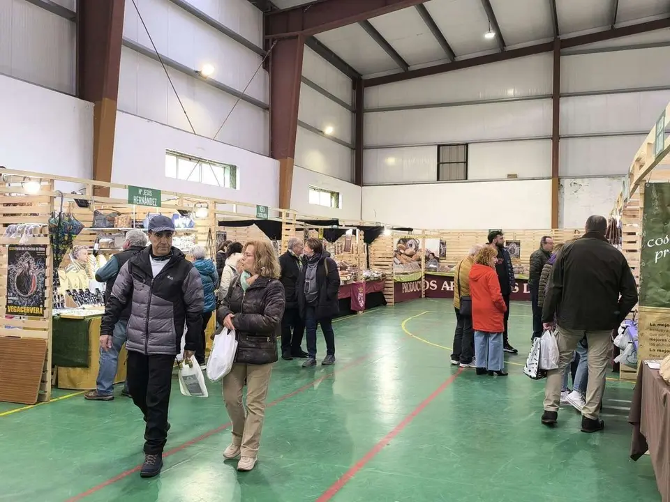 Feria de la Cecina de Chivo de Vegacervera 2025. Le&oacute;n 24 horas.