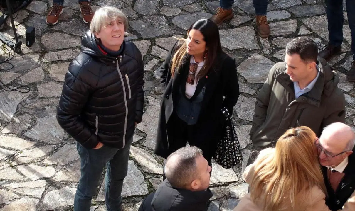  XXXIV Feria de la Cecina de Chivo de Vegacervera a la que asisten el delegado del Gobierno, Nicanor Sen, y el secretario general del PSOE de Castilla y Le&oacute;n y candidato a la Presidencia de la Junta, Carlos Mart&iacute;nez. ICAL
