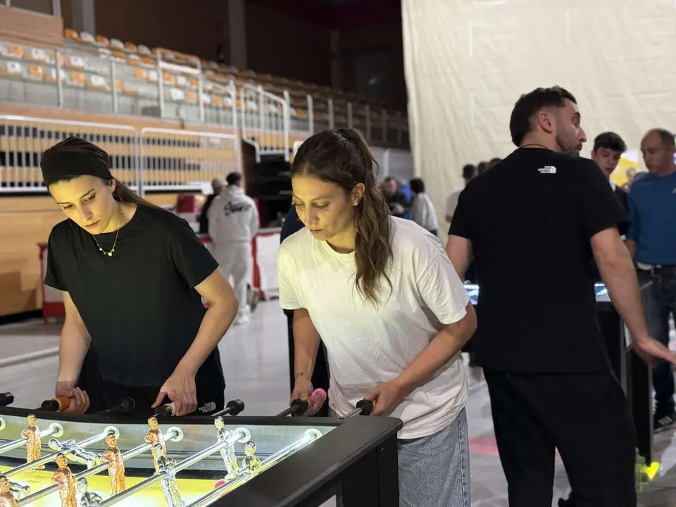 Ambiente de juego durante el XVI Europeo de Futbol&iacute;n REM. Ayuntamiento de San Andr&eacute;s.