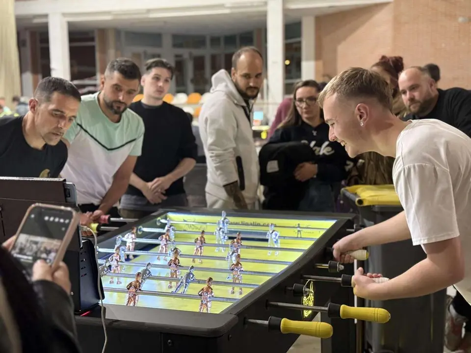 Ambiente de juego durante el XVI Europeo de Futbol&iacute;n REM. Ayuntamiento de San Andr&eacute;s.