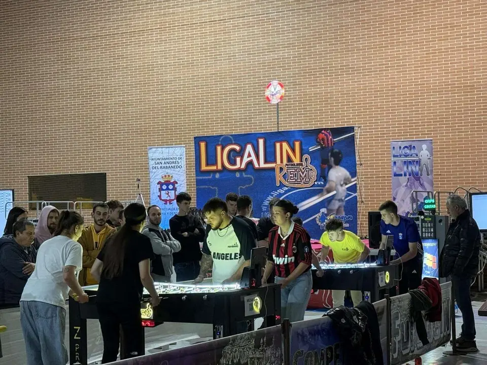 Ambiente de juego durante el XVI Europeo de Futbol&iacute;n REM. Ayuntamiento de San Andr&eacute;s.