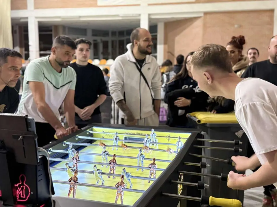Ambiente de juego durante el XVI Europeo de Futbol&iacute;n REM. Ayuntamiento de San Andr&eacute;s.
