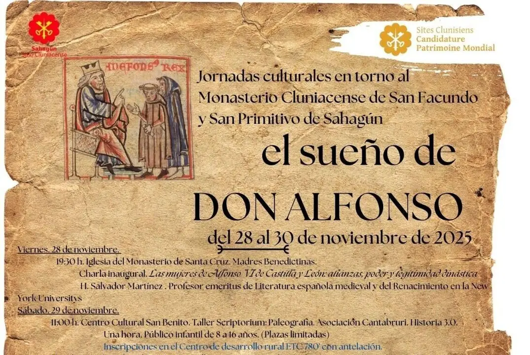 Parte del cartel de las Jornadas.