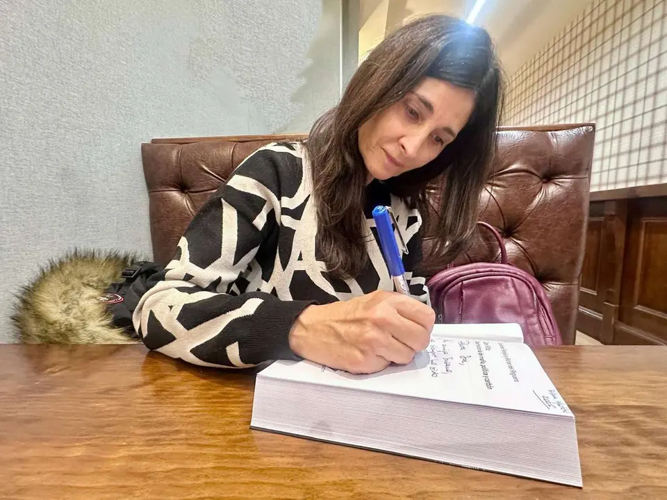 La periodista Cristina Fanjul ha escrito junto a V&iacute;ctor del Reguero el libro 'Don Vito' (Akal). | SM