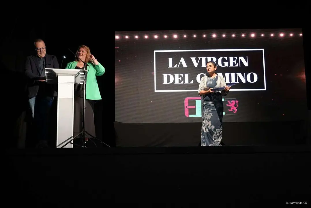 Participantes y premiados en la gala de la lucha leonesa celebrada en el auditorio Caf&eacute; Quijano. Antonio Barre&ntilde;ada.