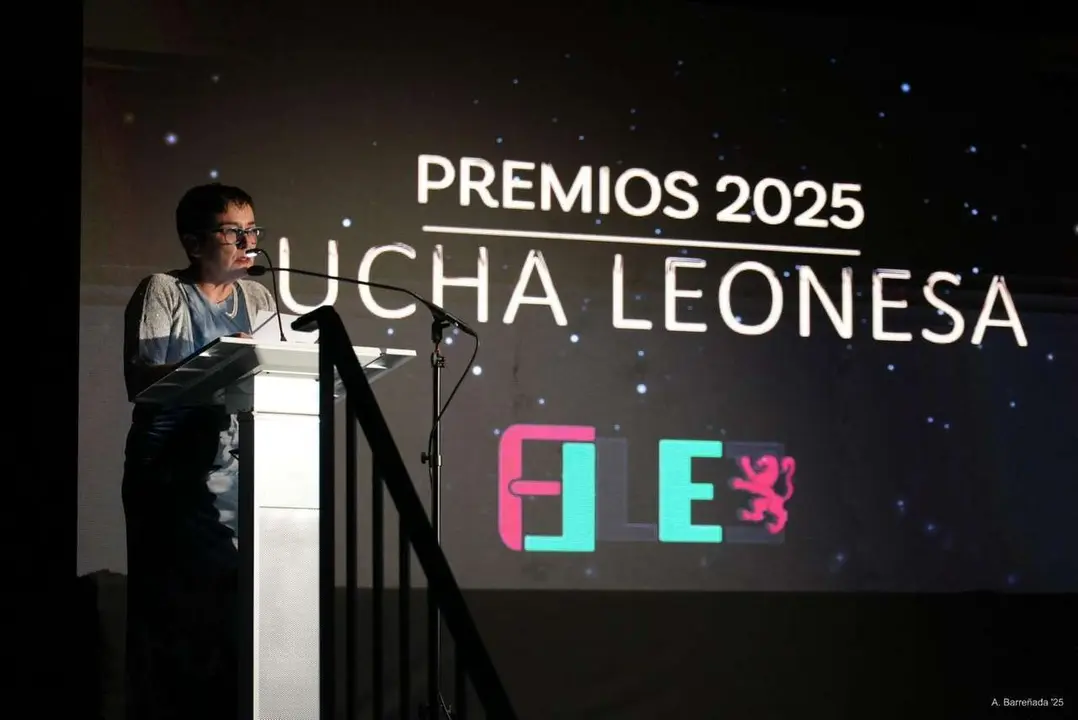 Participantes y premiados en la gala de la lucha leonesa celebrada en el auditorio Caf&eacute; Quijano. Antonio Barre&ntilde;ada.