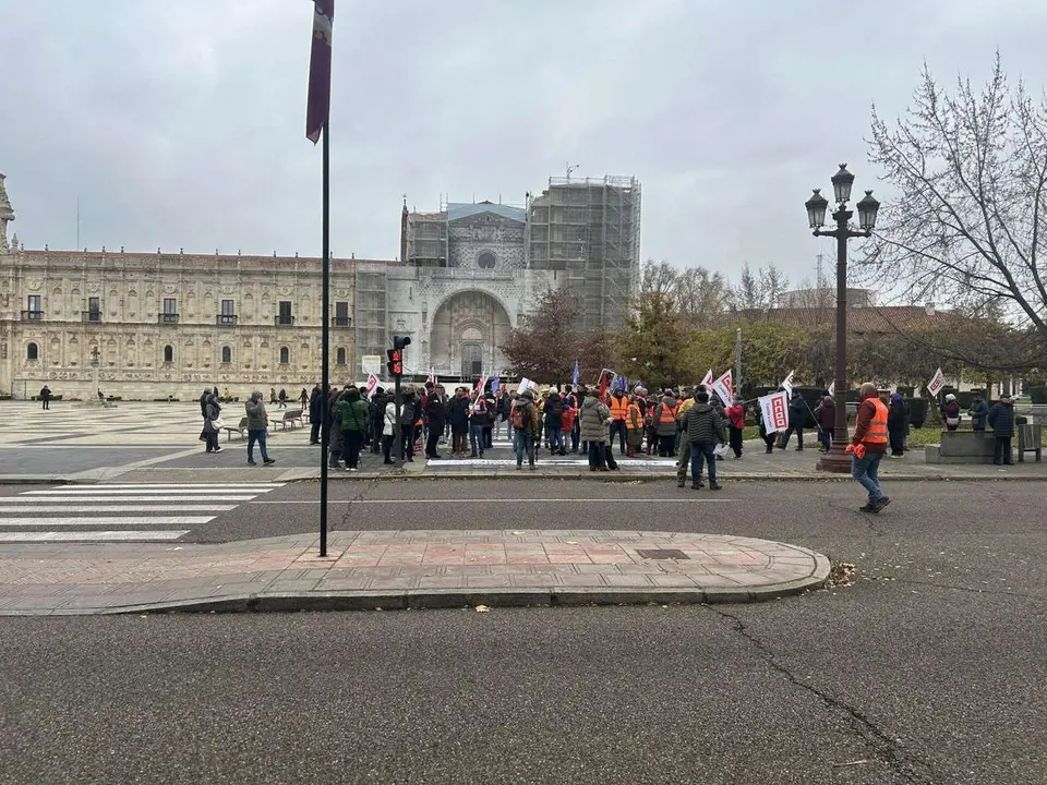 Manifestaci&oacute;n de la plataforma &lsquo;Respeto&rsquo;. Hugo Garc&iacute;a. Le&oacute;n 24 Horas.