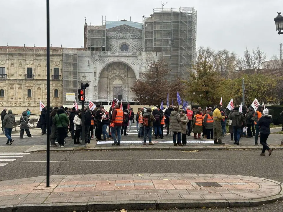 Manifestaci&oacute;n de la plataforma &lsquo;Respeto&rsquo;. Hugo Garc&iacute;a. Le&oacute;n 24 Horas.