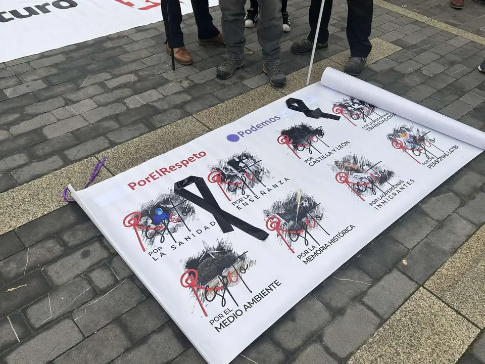 Manifestaci&oacute;n de la plataforma &lsquo;Respeto&rsquo;. Hugo Garc&iacute;a. Le&oacute;n 24 Horas.