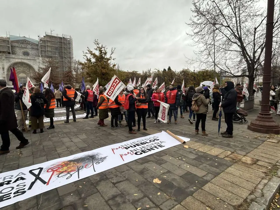 Manifestaci&oacute;n de la plataforma &lsquo;Respeto&rsquo;. Hugo Garc&iacute;a. Le&oacute;n 24 Horas.