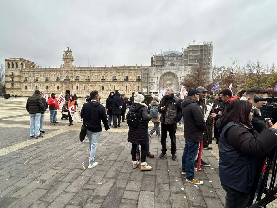 Manifestaci&oacute;n de la plataforma &lsquo;Respeto&rsquo;. Hugo Garc&iacute;a. Le&oacute;n 24 Horas.
