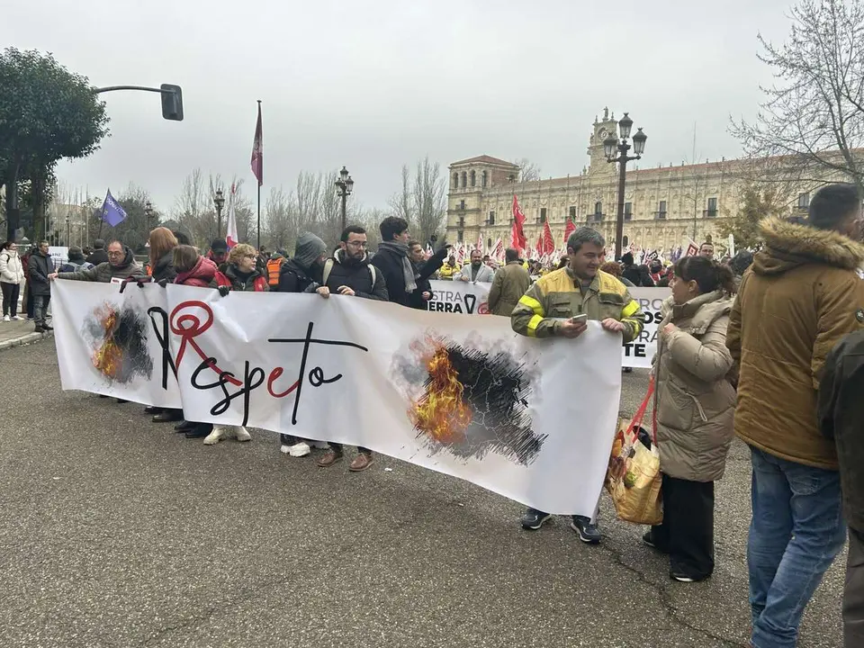 Manifestaci&oacute;n de la plataforma &lsquo;Respeto&rsquo;. Hugo Garc&iacute;a. Le&oacute;n 24 Horas.