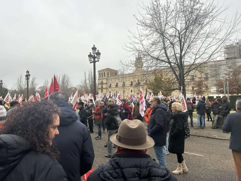 Manifestaci&oacute;n de la plataforma &lsquo;Respeto&rsquo;. Hugo Garc&iacute;a. Le&oacute;n 24 Horas.