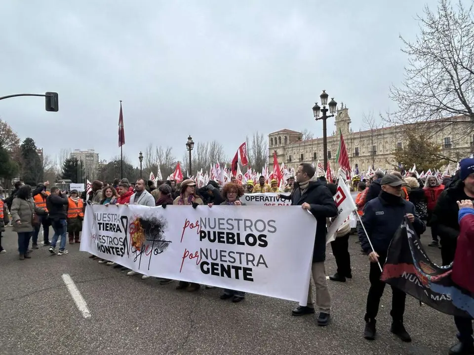 Manifestaci&oacute;n de la plataforma &lsquo;Respeto&rsquo;. Hugo Garc&iacute;a. Le&oacute;n 24 Horas.