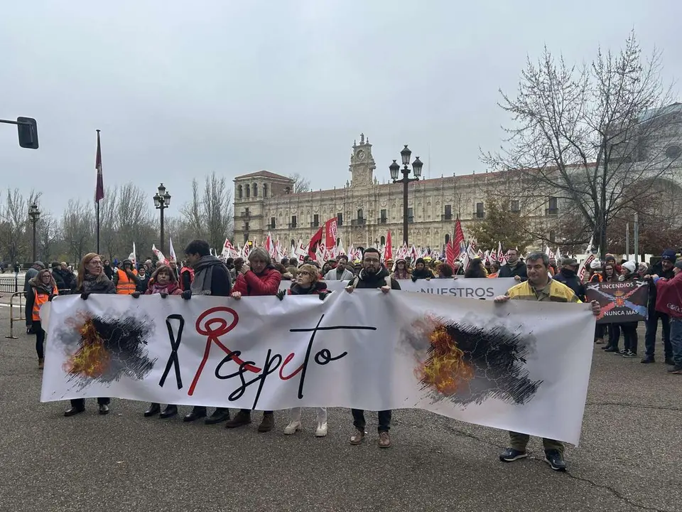 Manifestaci&oacute;n de la plataforma &lsquo;Respeto&rsquo;. Hugo Garc&iacute;a. Le&oacute;n 24 Horas.